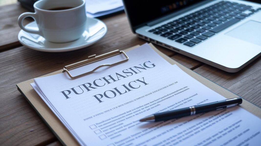 Purchasing Policy Sparks Efficient Procurement